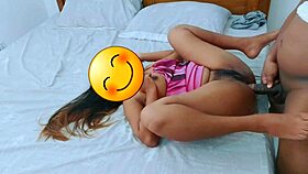 Hey, wanna see this hot Indian slut girl get drilled by step dad?