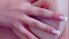 i play with my big tits every morning