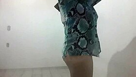 Hot Latina dances seductively