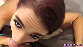 Haze Her Anal Sucking Stepbro's Banana