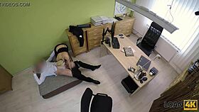 Watch This Curvy Loan Girl Finger Herself While Begging For Business Cash!