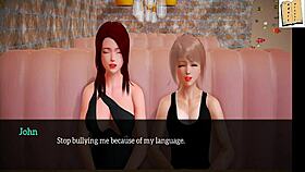 My new family adventure in the game with anime characters.