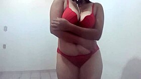 Hot Latina dances seductively