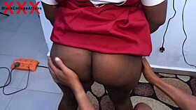 Big Sexy Babe Shows Boyfriend New Pant, Gets Pussy Fucked And Squirts 😍