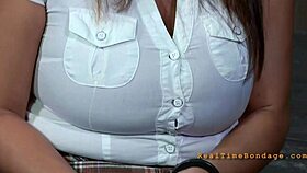 intense punishment session for the girl