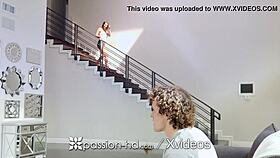 omg, my step sister rides my big cock during gaming