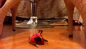 i feel my italian mistress crush me with dirty feet like a toy helicopter