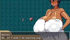 i love tanned curvy natsuki in that hentai game ep 16, defeating lord impregnaria for a happy ending