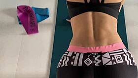 Lilu Moon deepthroats fitness coachs big cock & rough fucks till cum on pussy in the gym.