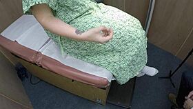 Violet C In Crossdressing Fetish Pumps Her Vag In POV