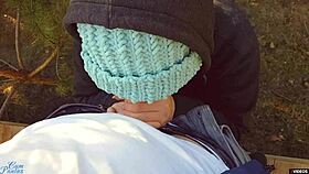 Hot milf pulls up her panties full of cum! So messy and hot!