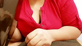 asian milf feels so good playing with her big boobs