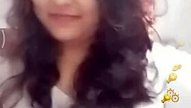 Indian bhabhi Sona shows her nipples on Bigo live