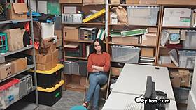 Caught Latina Thief Blows!