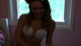 curious about my petite belly dancer cosplay in panties