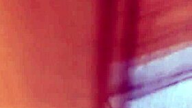 a redhead teen gets jizzed on by a stranger in public