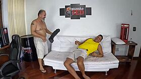 behind the scenes with alicia ribeiro showing her big swollen pussy