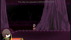 In super monsters and girls game, monsters grope girls