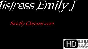 oh man, mistress emily j in that sexy basque got me droolin’ for more submission