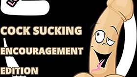 Encouraging gay cock sucking