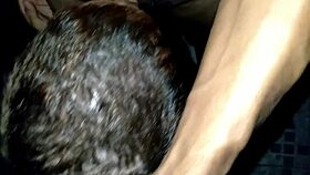 Oh, Mavambo's big black cock loves my blowjob!