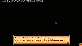 Jodi and Caroline relax in Stardew Valley spa