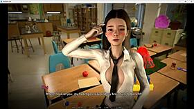 Curvy Teacher's Pet Squirts During Monster Cock Blowjob