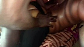 Amateur blowjob in lingerie turns hardcore 😈