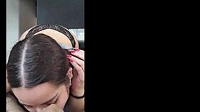 Yo, check White Wolf OFC with this hottie sucking before riding White Moon!