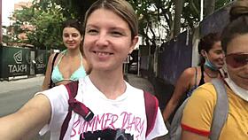 Blonde teen's crazy mexican holiday sex adventure