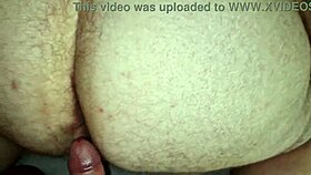what's this hairy fat trio doing sucking cocks and fucking bareback in a quickie