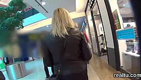 Charming Czech Nympho Seduced in Mall and Pounded Hard in POV