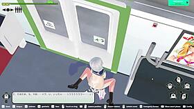 Loop Train H-Game Elevator Scene Gets Steamy with Wild Action! 😜