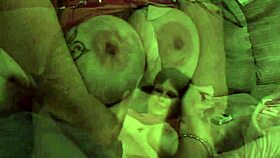 Hot Brunette Sucks Cock in Close Up Cumshot!