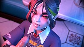 Helsie says, check out this Fortnite porn compilation with blowjobs and cumshots.