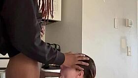 Sucking dick with no hands