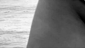 my wife showing off on brazilian beaches