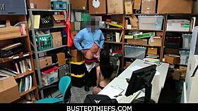 how will alex harper serve that big cock officer?