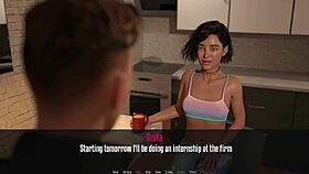 Anita starts her office internship with unexpected encounters.