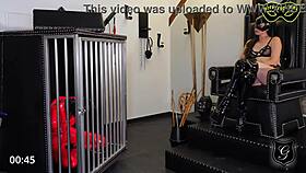 hey, multiday bdsm session in hotel gutshof part 3 with heels, bondage, and monster cock.