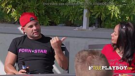 Are you ready for swinger couples' wild orgy in the red room?