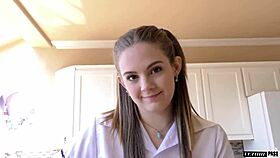 Naughty Chick Devon Green Rubbing That Hot Twat Really Nice!