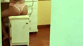 Watch as he spies on his stepsister in her room, blackmails her, and bends her over for doggystyle POV anal fucking with a big Mexican cock