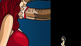 I fucked my big booty stepmom on my birthday with oral interracial hardcore action