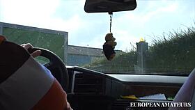 Beautiful chubby blonde gets double penetration and fisting.