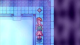 Jodi and Caroline relax in Stardew Valley spa