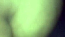 bbw couple in cowgirl position.