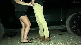 we were out driving when my pregnant wife begged for a creampie right there on the roadside