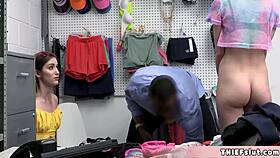 This mall cop hit the jackpot with two teen shoplifters