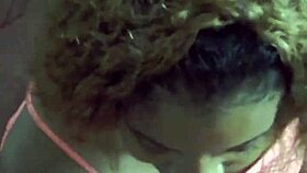 innocent ebony sucks white cock